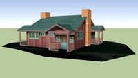 Zion Lodge cabin #9