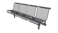 Plexus 4 Seat Bench