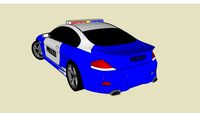 BMW M6 (German AutoBahn Police Cruiser)