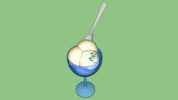 helado de bautismo