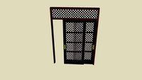 Sliding Door with Header