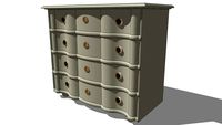 Gustavia, la commode perle Maisons du monde. Réf. 501.40146 Prix: 399