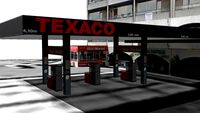 Texaco service station