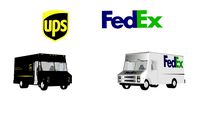UPS OR FedEx