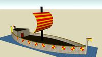 viking long ship