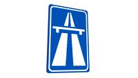 Autobahn sign