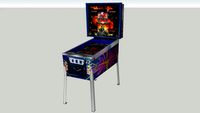 Elektra pinball arcade game