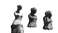 Voxelated Sculpture