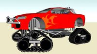 Rogue Eminence 320 2 door ute on tracks