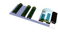 Aquaponics Greenhouse setup