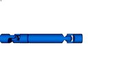Joint de cardan de prcision tlescopique inoxydable