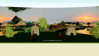 The Colorful Villege of India