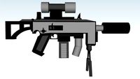 Silver Shields MK14 Heavy Marksman Rifle