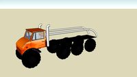 Mercedes Unimog 406 truck trials