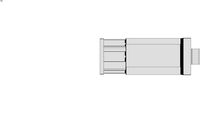 Unit linaire avec volant et indicateur de position digital - Standard - Sans manette indexable