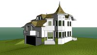 house castle look
