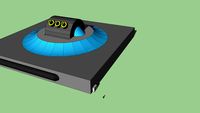 Tri Barrel Particle Accelerator Cannon
