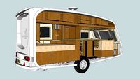 Abbey Fixed Bed UK Swift Range Touring Caravan