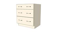 Base Three Drawer - Full Extension