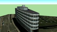 Gebäude am Flughafen Zürich