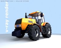 Tractor 3D Model