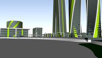 Skyscraper city