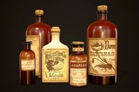 Antique Apothecary Bottles