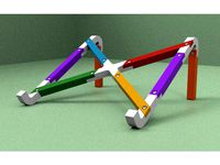 Laptop stand multicolor by tonilara