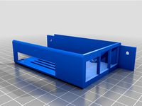 Raspberry Pi 3B Case w/ T-Nut Mount + Optional 40mm Fan by djos_1475