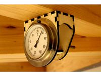 bimetallic thermometer wall mount by Fablab_Ideenreich