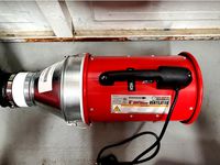 K40 4" Exhuast to 8" Harbor Freight Portable Ventilator by wiltwong