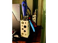 Expanded Cheesy Tool Holder / Dual Tray for Anet A8 Plus by petr_kalouda