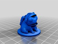 Fred the frog but he's an astronaut by Fraseyboo