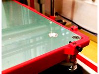 Anet ET4 hot bed glass corners for A8 / A6 / AM8 converted to 24V by Buszmen61