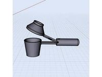 K - Cup Scoop with Spill-Free Funnel lid & Tamper by ssteffel