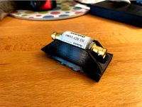 NP-F Adapter for the LEN Galavanic Isolator, Red Komodo by Fab_ster