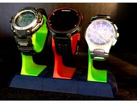 Low Profile Adjustable Watch Stand by Deekkarn