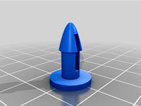 W123 Coupe door seal clip by fulior