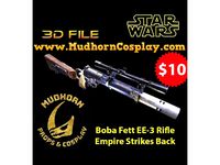 Boba Fett Empire Strikes Back EE-3 Blaster - Star Wars by 3dFIlesforu