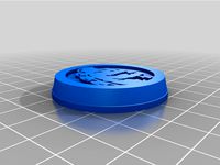 USA Dragon Zord Coin by 3d_printing_teen