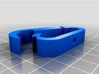 Print-in-place hard-lock cord fastener/organizer by leftlink