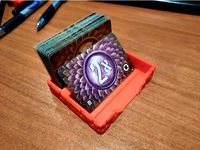 Gloomhaven Sleeved Attack Deck Tray with Bottom Layer by boursieg