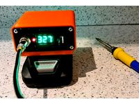 T12 PORTABLE SOLDER STATION FERREX / ALDI 20v BATTERY by alienlifeform