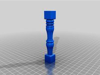 Decorative Spindle by Guinlet