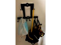 Mask Holder Add-on for Light Switch by hintz