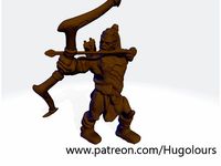 Uruk Hai Bowman by hugolours