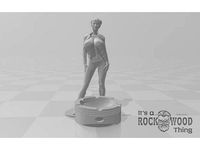 Biker Babe with Piston Ashtray Remix by RockWood70