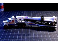 1:87 Scale NASA Majorette Rocket and Launch Cage by DiecastR3D