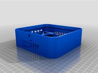 Raspberry Pi 4 Case with space for 2 hard drives by nskorwi_bewoop