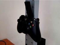 Xbox One wall mount /w screw holes and USB slot for reciever by danielbeaver